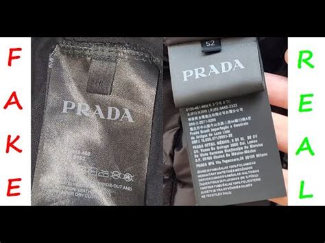 how to id fake prada vampire jacket|Prada jacket spotting.